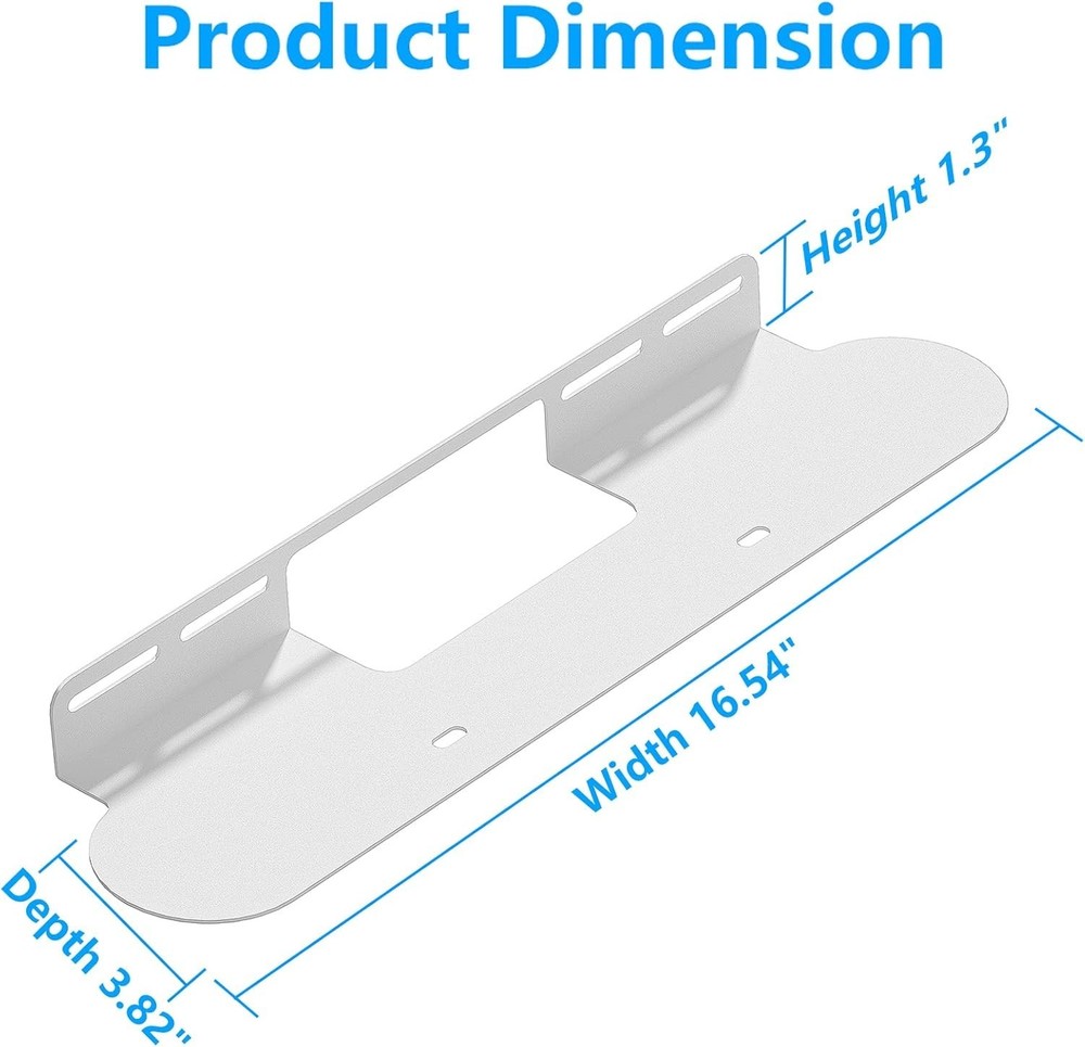 Acoustic-Optimized Sonos Beam Wall Bracket: Effortless Installation & Elegance