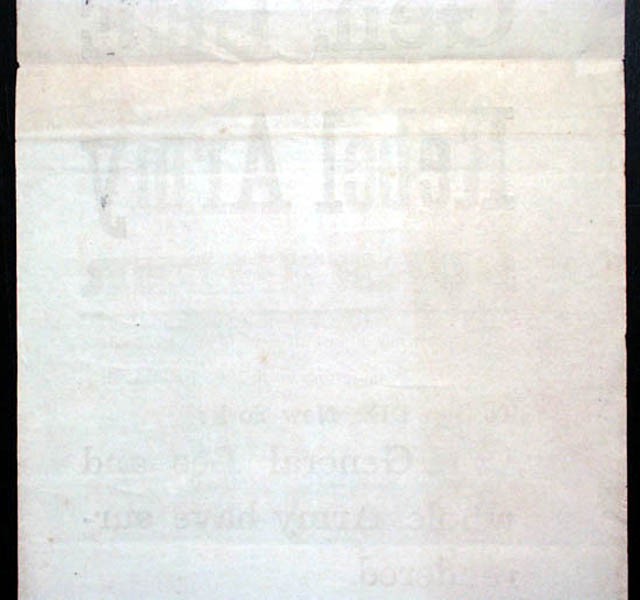 Great ROBERT E. LEE'S SURRENDER American Civil War Ends 1865 Broadside EXTRA