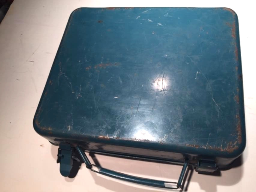 Vintage Makita Metal Drill Case Box Tool Carry