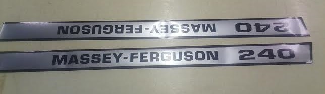 Massey Ferguson 240 decals