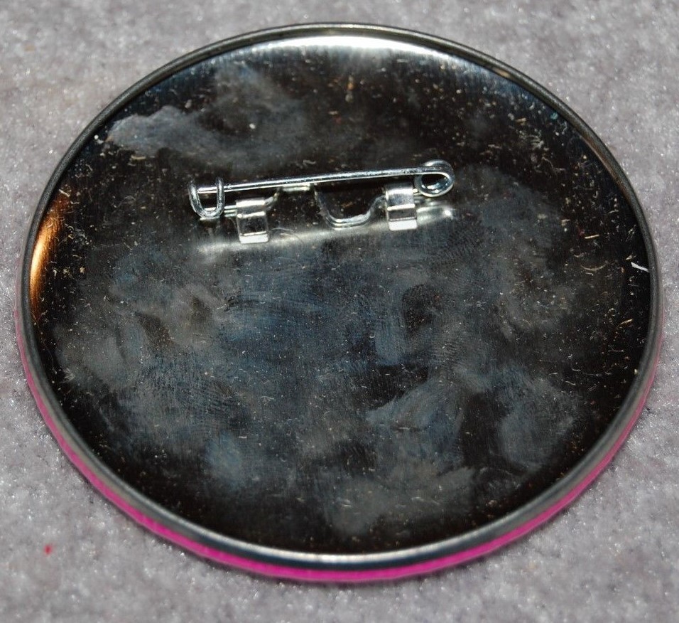 ALL YOU MAGAZINE METAL PINBACK BUTTON
