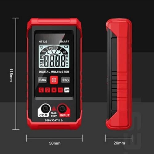 Ht Automatic Digital Multimeter,Tm-510 4000 Counts Smart Digital 2 PCS