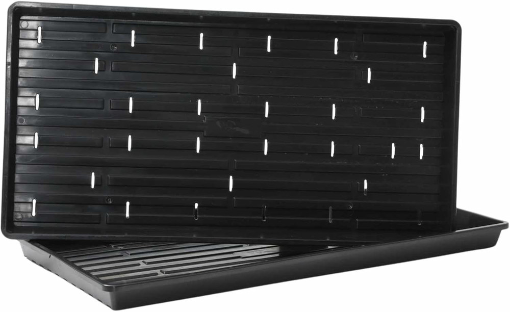 Bootstrap Farmer Microgreen 1020 Trays, Shallow Extra Strength 10 Pack Seed Tray