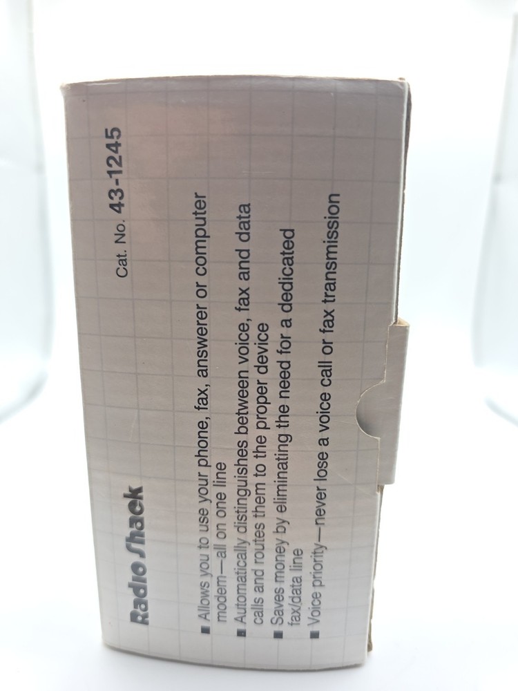 Radio Shack Automatic Fax/Data Switch AFX-300