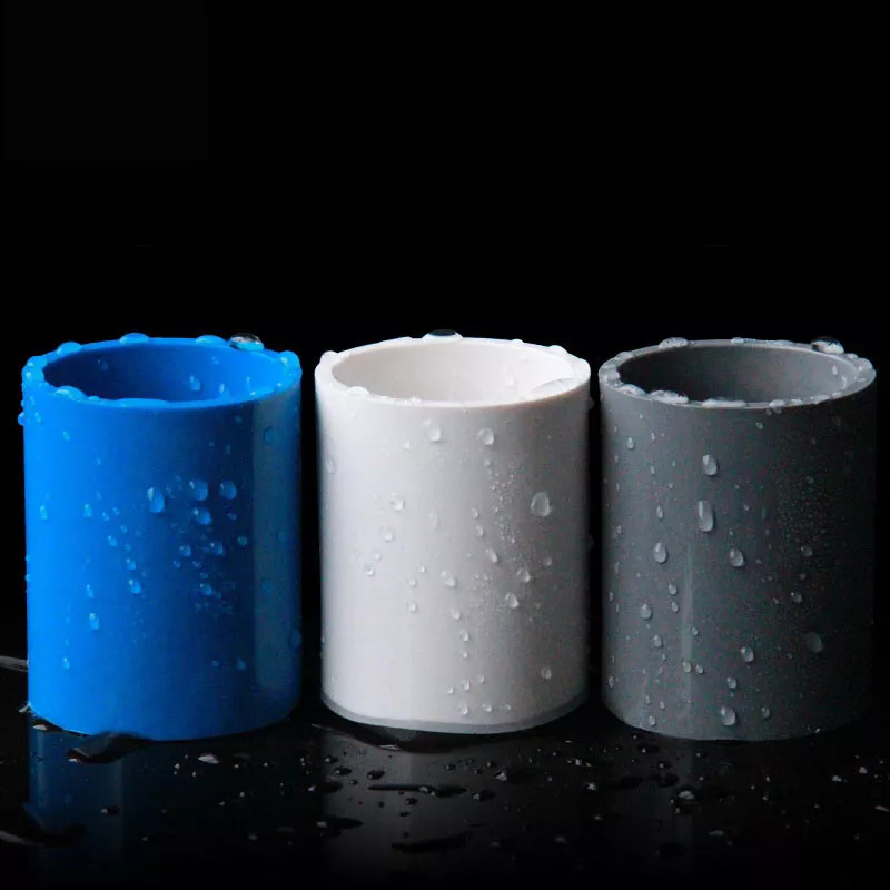 PVC Direct Pipe Fitting Straight Joint Water Pipe Socket Coupling 16mm~200mm