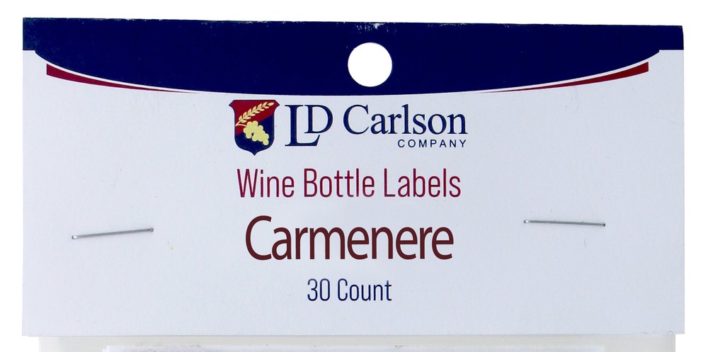 Carmenere Wine Labels 30/Pack Varietal Collection