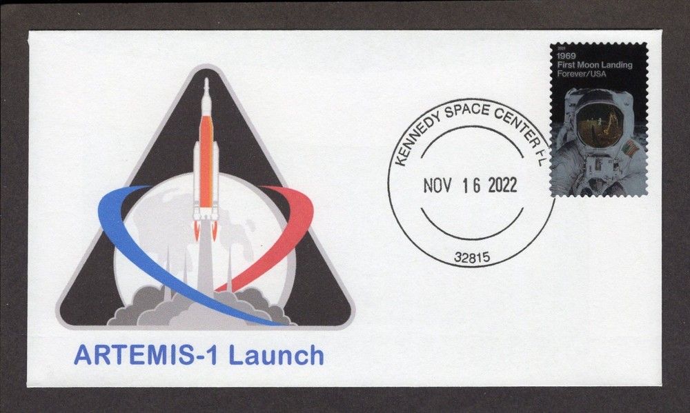 ARTEMIS 1 - LAUNCHES - spacestamps1