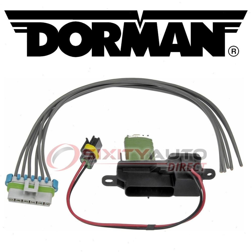 Dorman Front HVAC Blower Motor Resistor Kit for 1996-2005 GMC Safari Heating lt