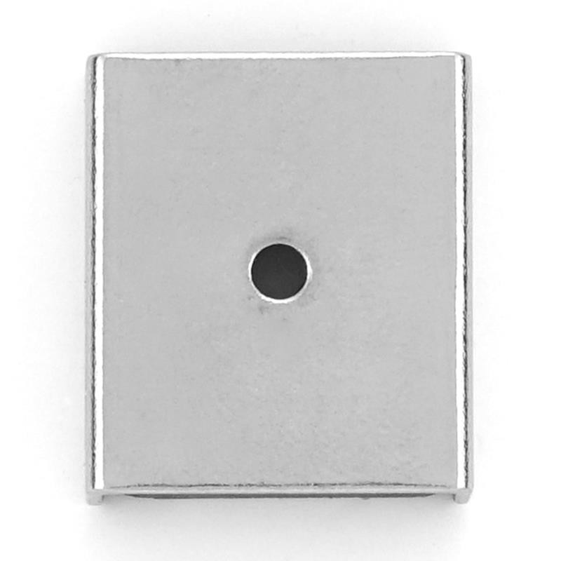Master Magnetics 7220 7 lbs. Pull Ceramic Latch Magnet Steel Channel Assembly