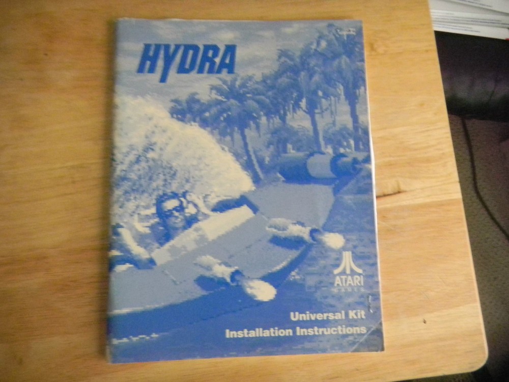 HYDRA KIT ATARI   arcade game manual