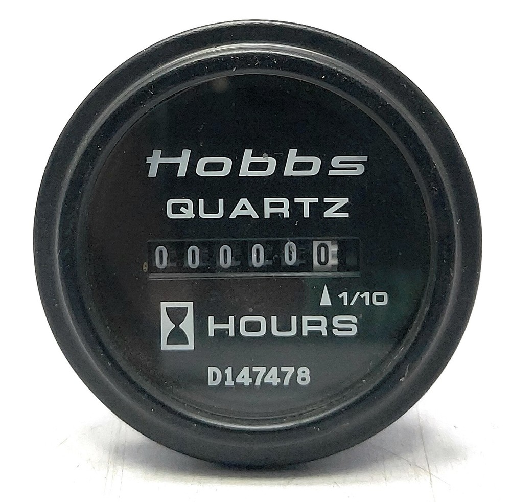 Hobbs Quartz D147478 Analog Meter Balck