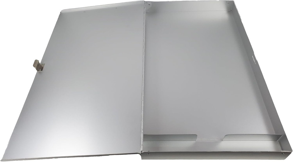 - Side-Opening Single Compartment Clipboard Pbxl-85-S · Anodized Aluminum Silver