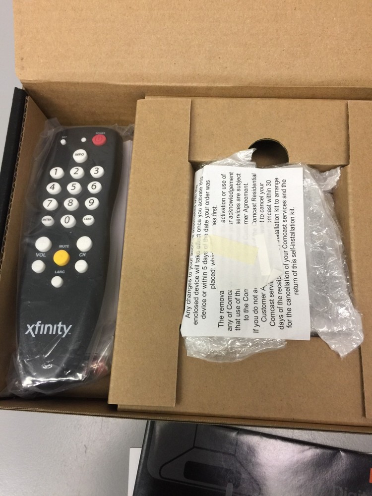 Comcast Digital Transport Adapter Self-Installation Kit DCI105COM1