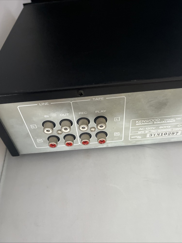Kenwood GE-100IIB Equalizer tested working
