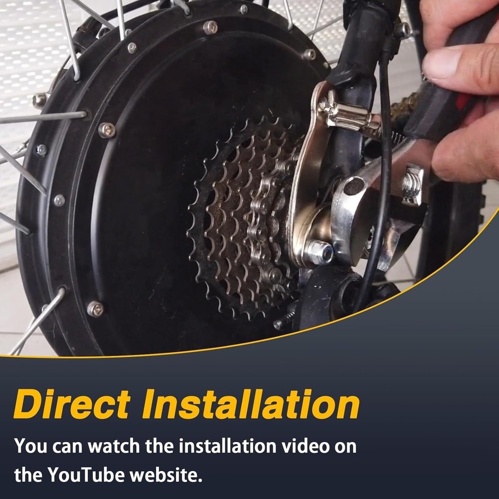 2 Sets Universal Torque Arm Conversion Kit（M14） Compatible with E-Bike Front ...