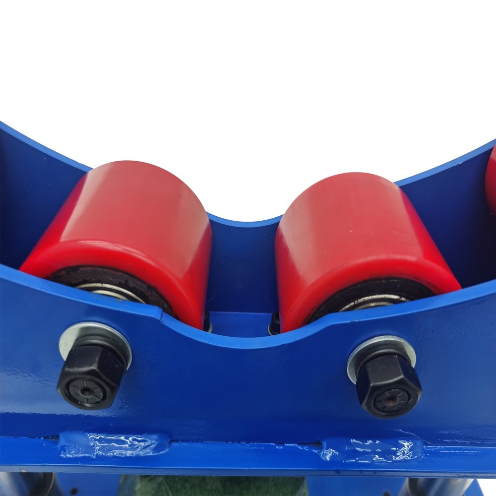 Welding Roller Bracket Manual Rolling Support Frame for Weld 1100LBSTravel 150mm