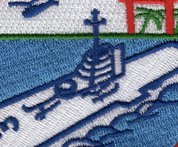 USS Okinawa LPH-3 Amphibious Assault Ship Patch