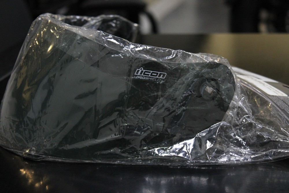 RIDEICON VISOR INSERT PART#01300389 SHIELD PRO DARK SMOKE