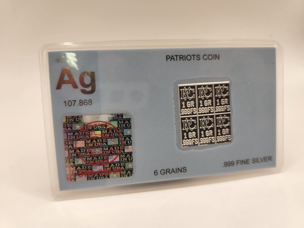 Ag Silver Bar Packs .999 Silver K