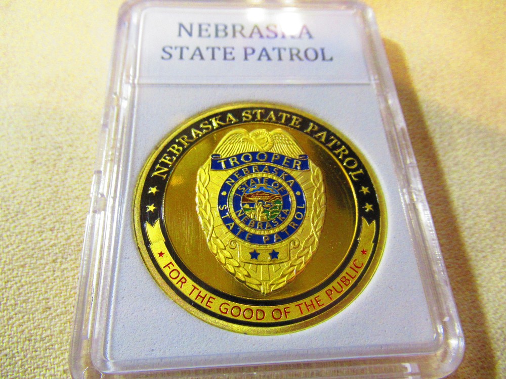 NEBRASKA STATE PATROL Challenge Coin