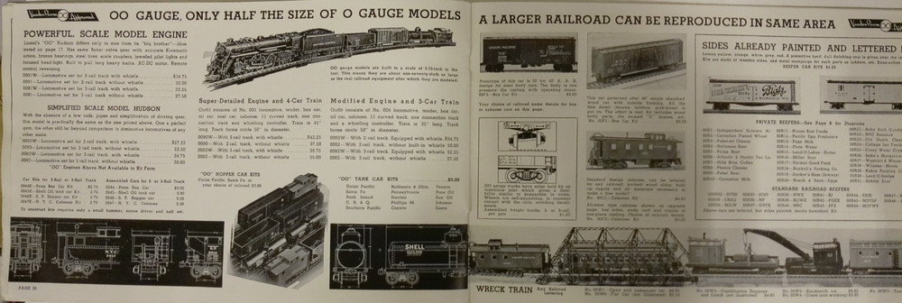 Vanden Boom Mini-Train 1940 Catalog