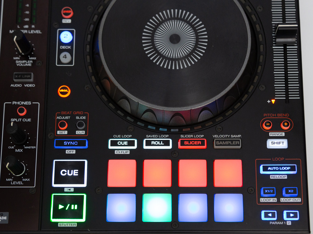 Denon MCX8000 DJ Controller Standalone Engine USB Serato Pro Tested