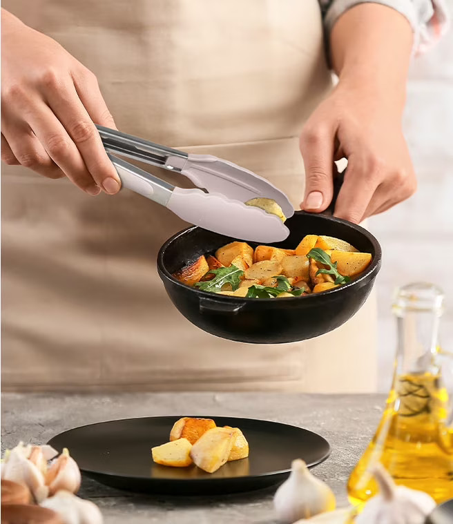 Mainstays 14pc Silicone & Bamboo Cooking Utensil Set Kitchen Tools
