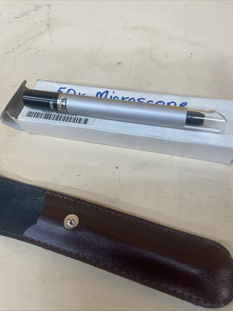 SPI 50x Pocket Microscope 40-199-2 Monocular