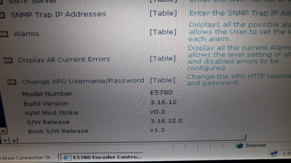 Ericsson Tandberg E5720 E5780 MPEG2 DVB ASI HD Encoder E5782 all LicensesEnabled