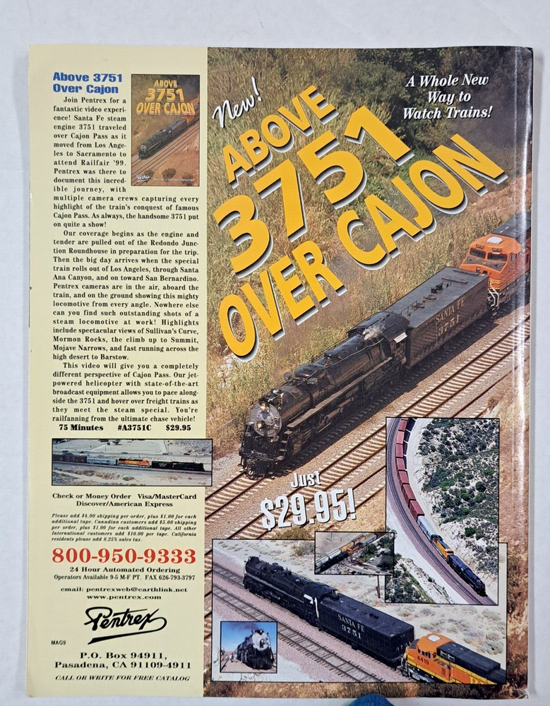 Summer 2000 CLASSIC TRAINS magazine