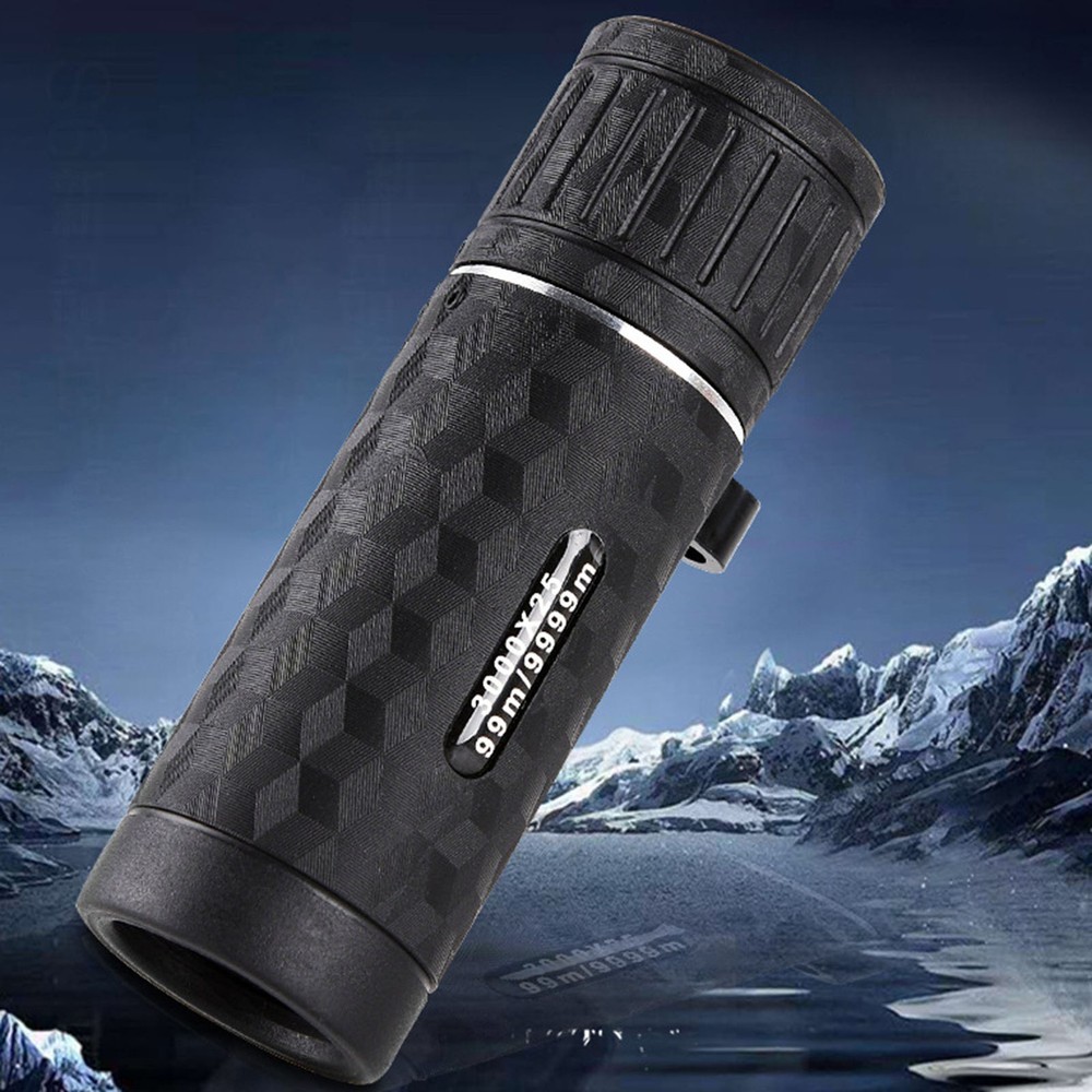 High Light Transmittance Low Night Vision Adjustable HD Monocular, 10-20x