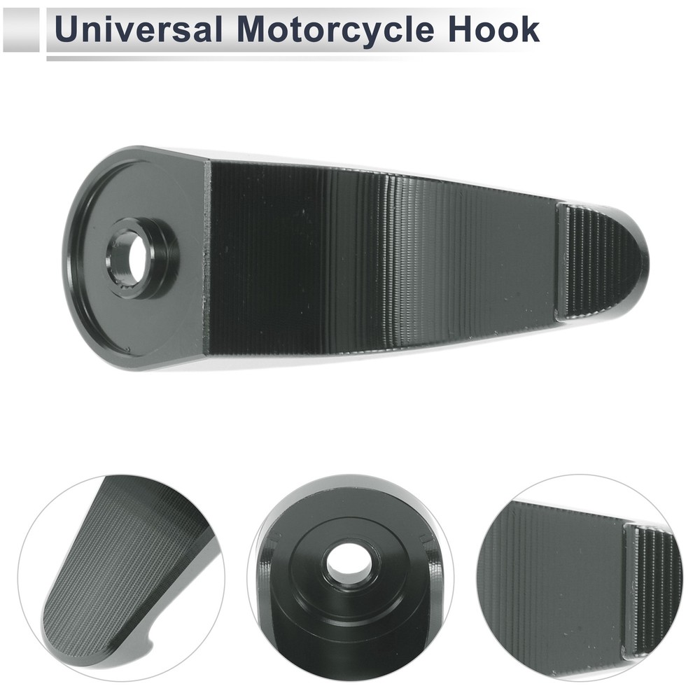 One Piece Aluminum Alloy Motorcycle Drop Hook Ton Titanium