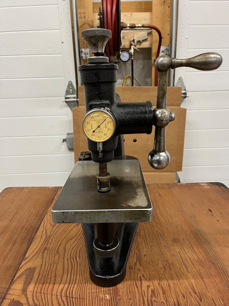 Vandercook No. 9 hacker plate gauge