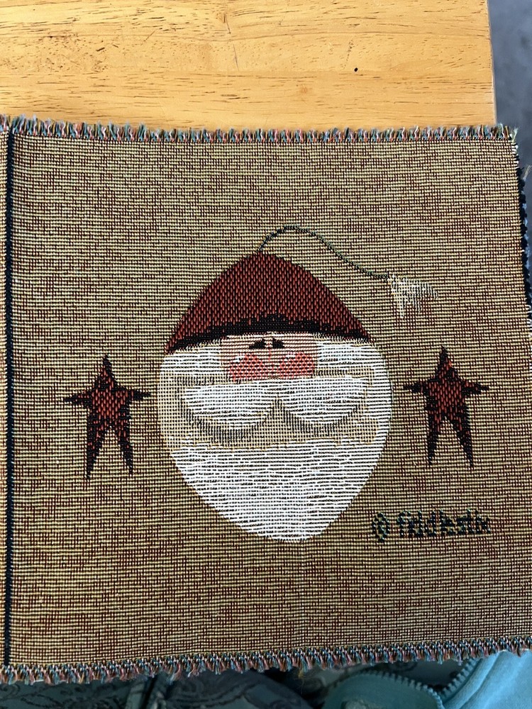 santa tapestry panels