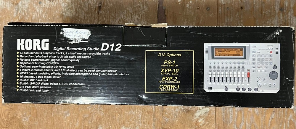 KORG D12 Digital 16 Track Recorder