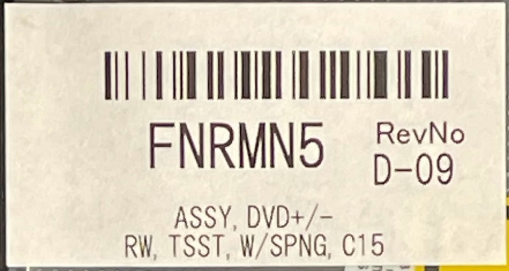 Dell / H-L Data Storage GT60N Super Multi DVD Rewriter / NRMN5