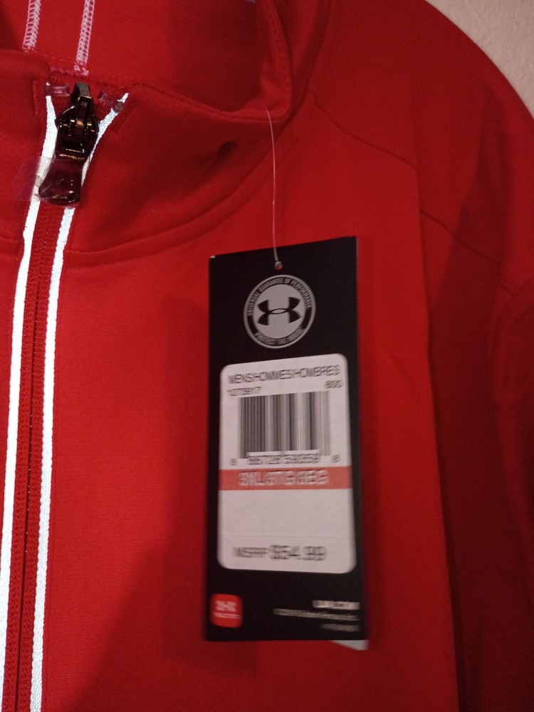 Under Armour Mens Pullover Half Zip Thick Long Sleeve Warmup 3XL