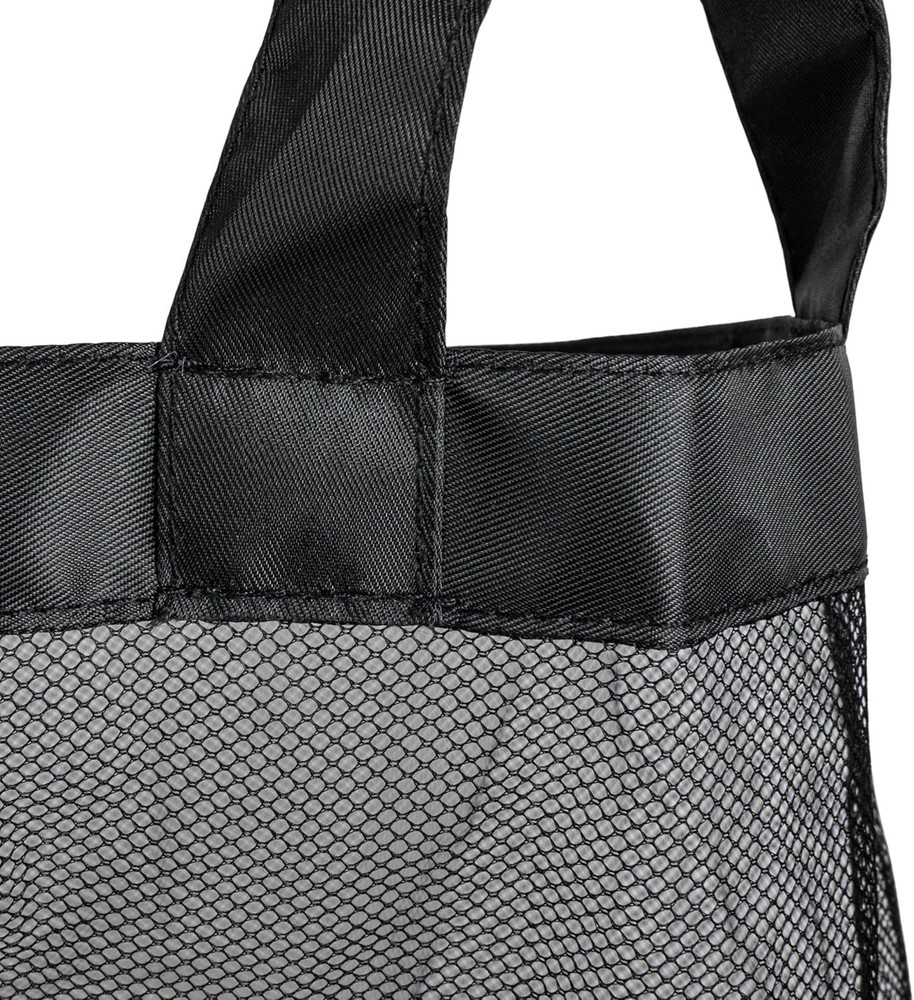 Sleek Laundry Hamper W/ Dual Mesh Liners & Lid Black