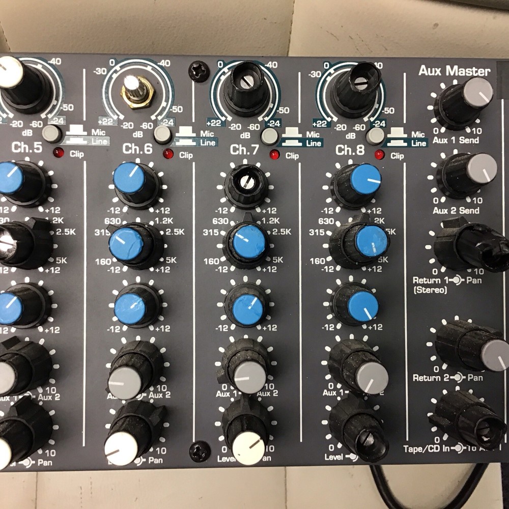Ashley MX-508 Stereo Line Mixer