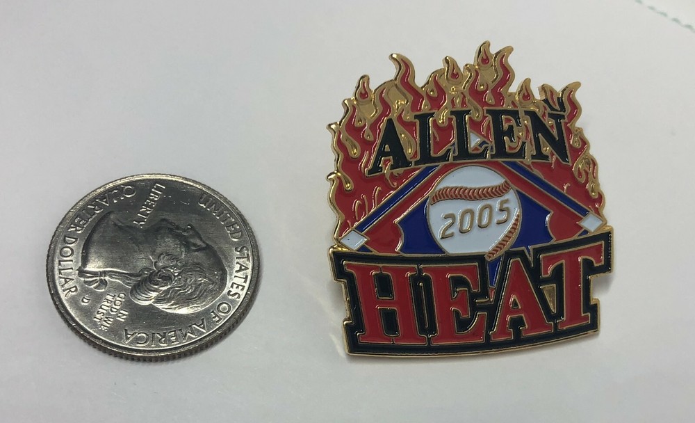 2005 Allen Heat Texas Baseball Pin