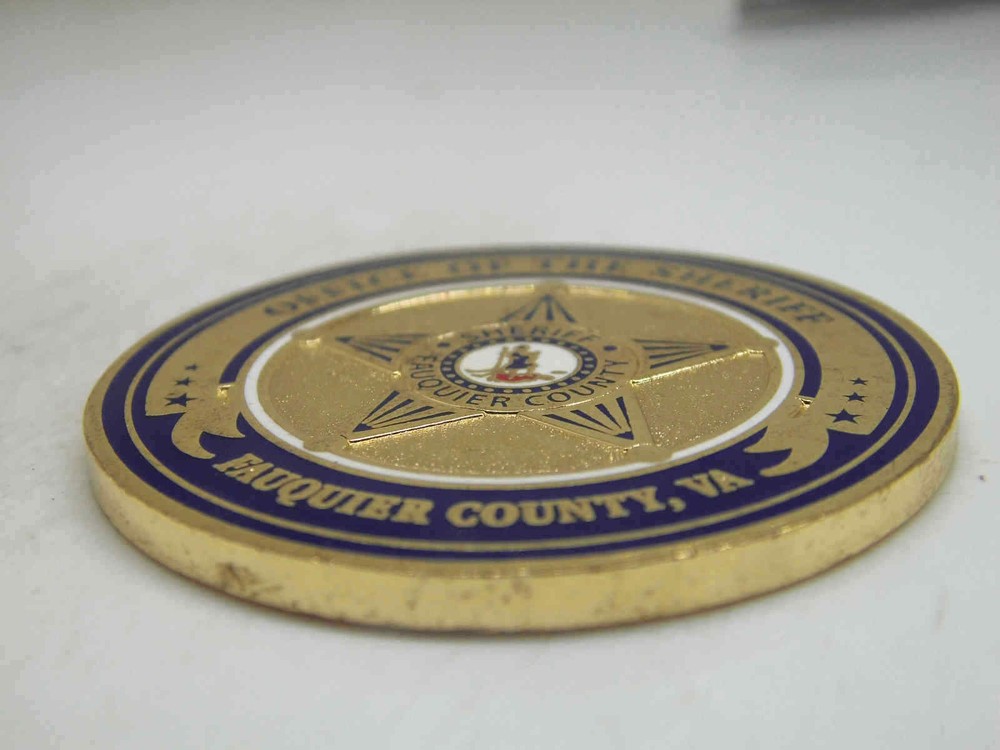 FAUQUIER COUNTY SHERIFF DEPT CHALLENGE COIN