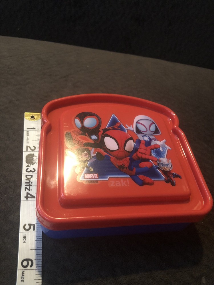 Marvel Spidey Sandwich Container New Spiderman