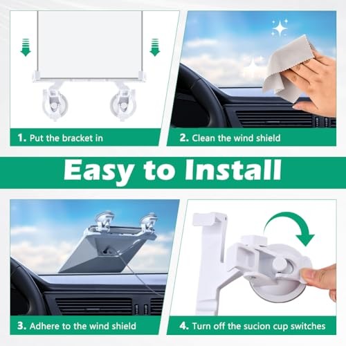Mini Car Mount by Starlink - Suction Cup Dash Mount for Dashboard