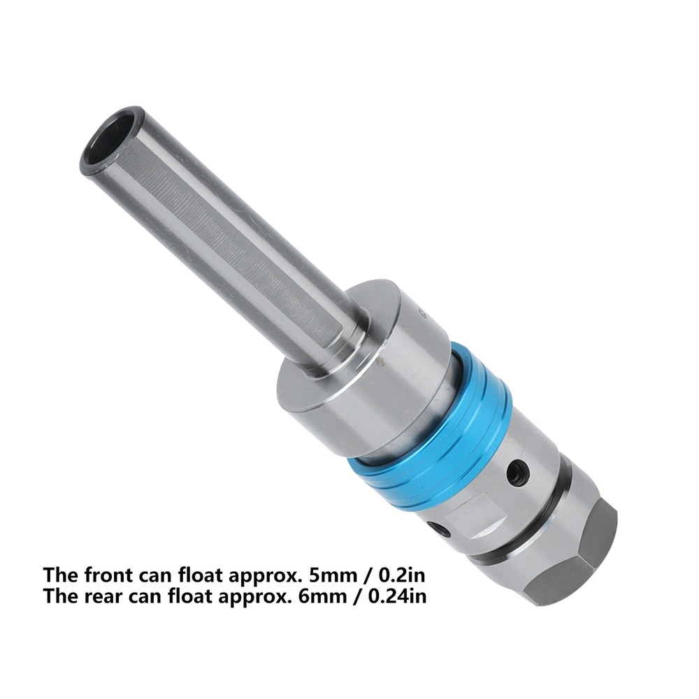 Floating Tapping Chuck Holder Straight Shank Collet Toolholder Accessory^