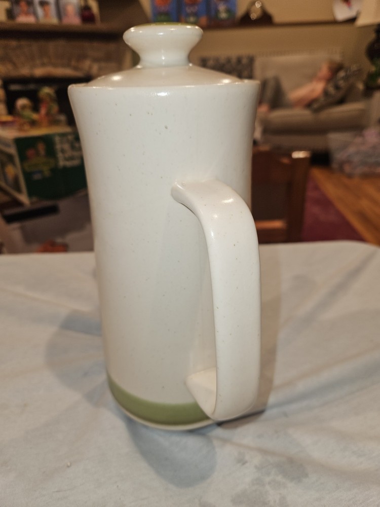 Spring Collection Stoneware Coffee Pot 9"