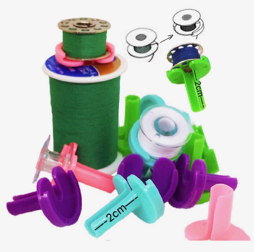 100 Colors Prewound Sewing Thread Bobbins Specialty Threads Master Set