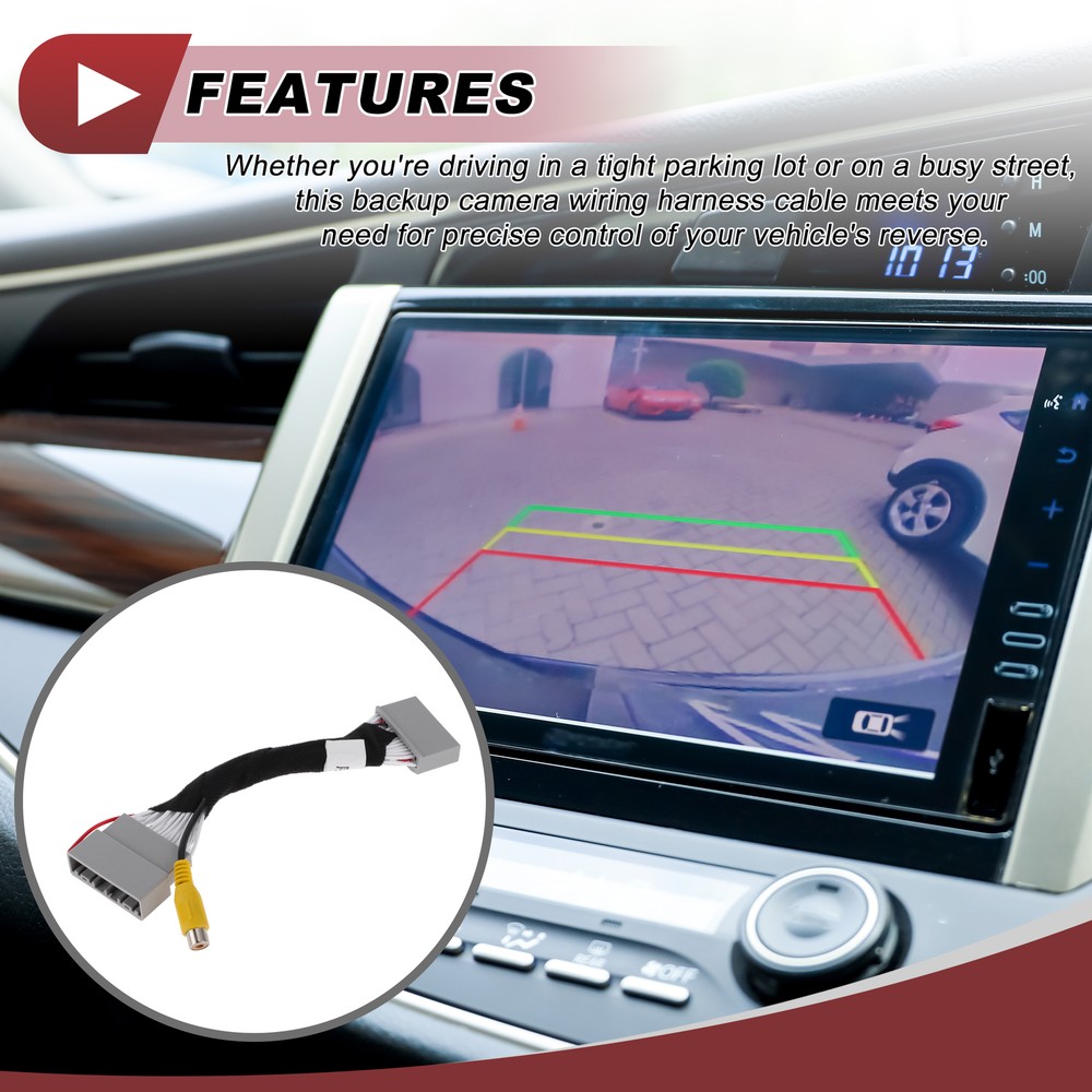 Reverse Rear View Camera Wire Harness Cable Single Custom for Honda CRV 2012-17