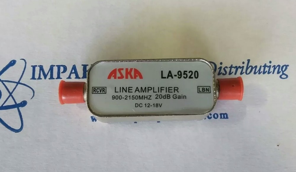Aska® LA-9520 In-Line Amplifier