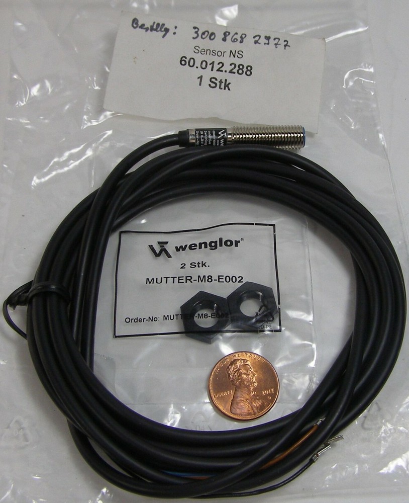 Wenglor Sensor NS 1 stk Inductive Proximity Switch 050VR/4500021592