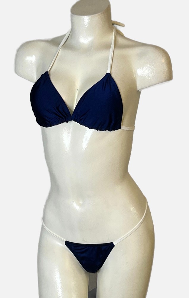 Minor Creations Dancer Striper Bikini OSFM Bra Bikini G String Set